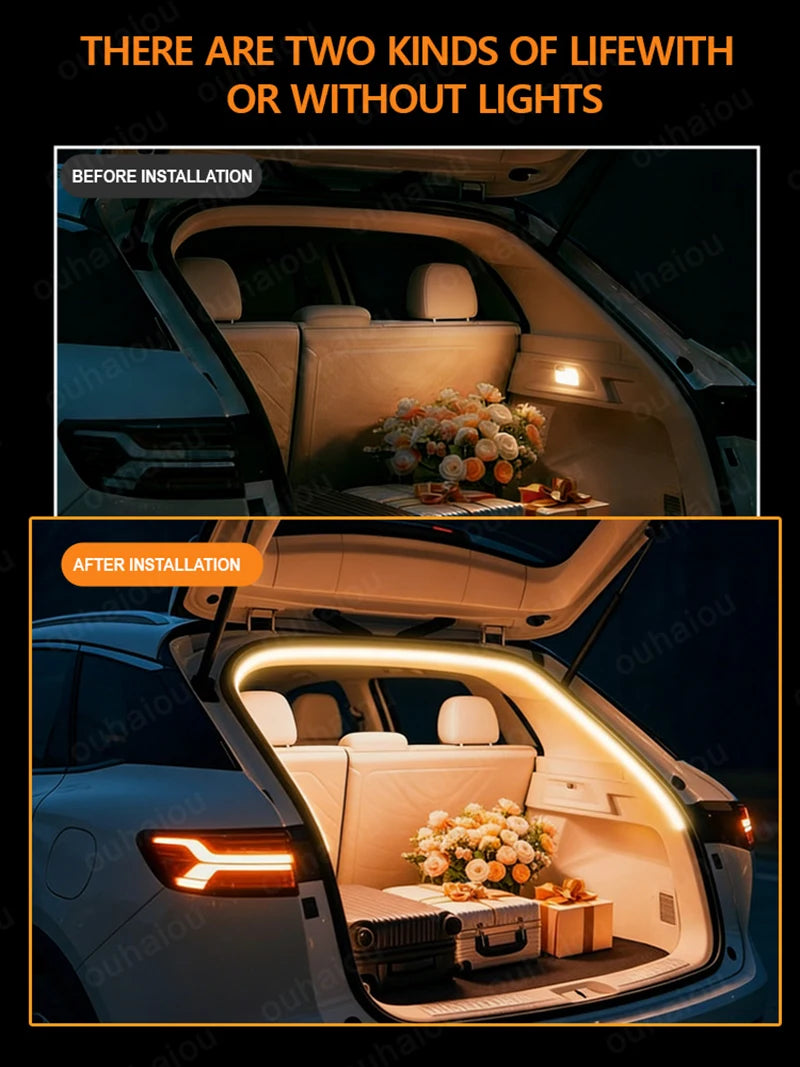 Professional Led Trunk Ambient Lighting For Toyota Rav4